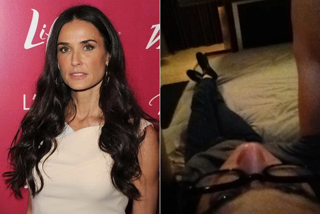 Demi Moore's oncebusy Twitter account which has been silent for more than