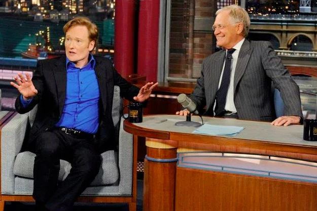 Conan on Letterman Conan on Letterman