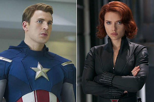Captain America Black Widow