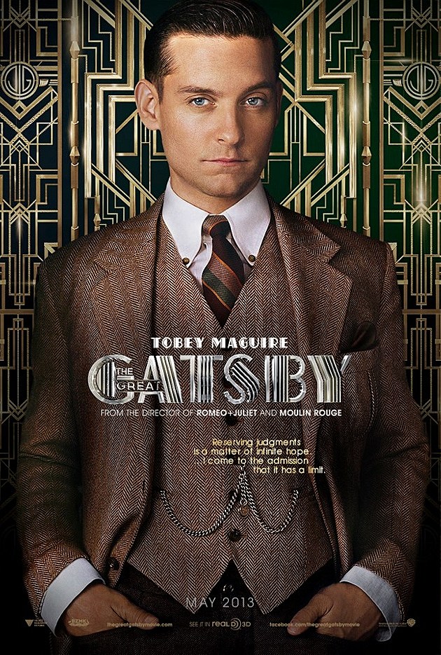 The Great Gatsby Poster Tobey Maguire The Great Gatsby Poster Tobey Maguire