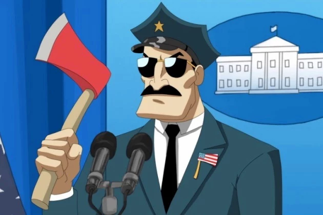 Axe Cop Animated Series President Axe Cop Animated Series President