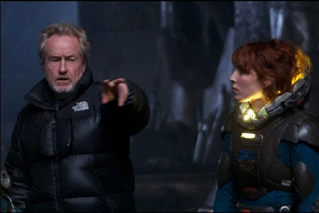 Ridley Scott, Noomi Rapace Ridley Scott, Noomi Rapace