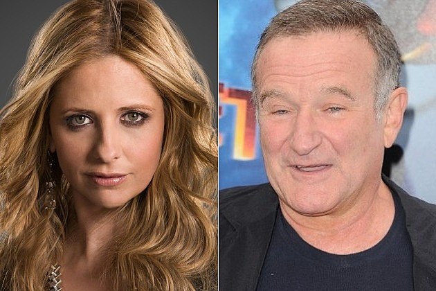 Sarah Michelle Gellar Robin Williams CBS Crazy Ones Sarah Michelle Gellar Robin Williams CBS Crazy Ones