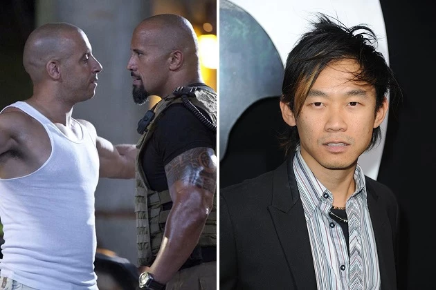 Vin Diesel, Dwayne Johnson, James Wan Vin Diesel, Dwayne Johnson, James Wan