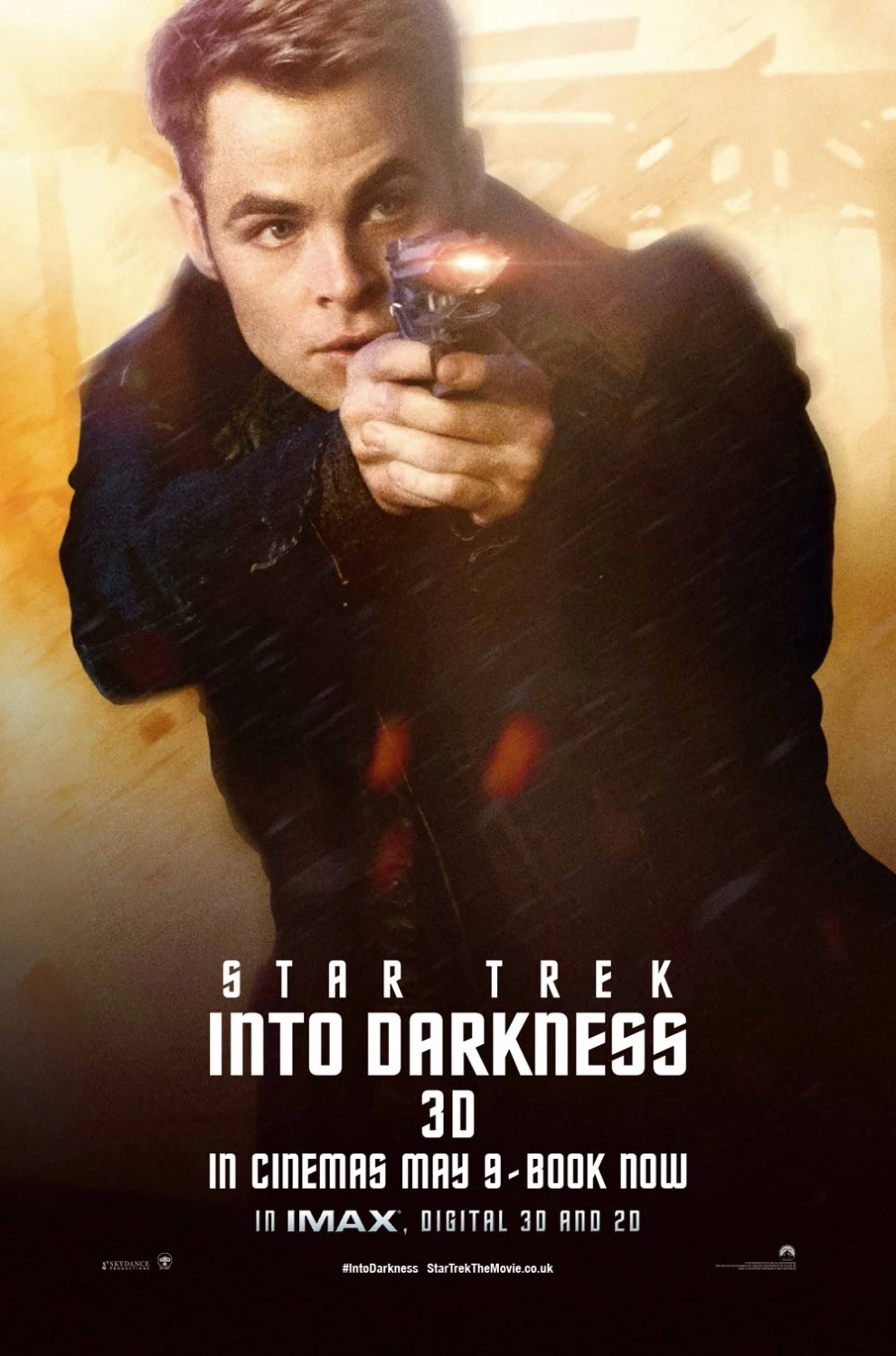 Star Trek Into Darkness Poster Chris Pine Star Trek Into Darkness Poster