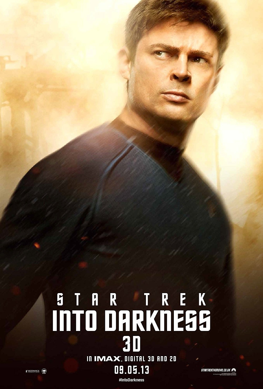 Star Trek Into Darkness Poster Karl Urban Star Trek Into Darkness Poster