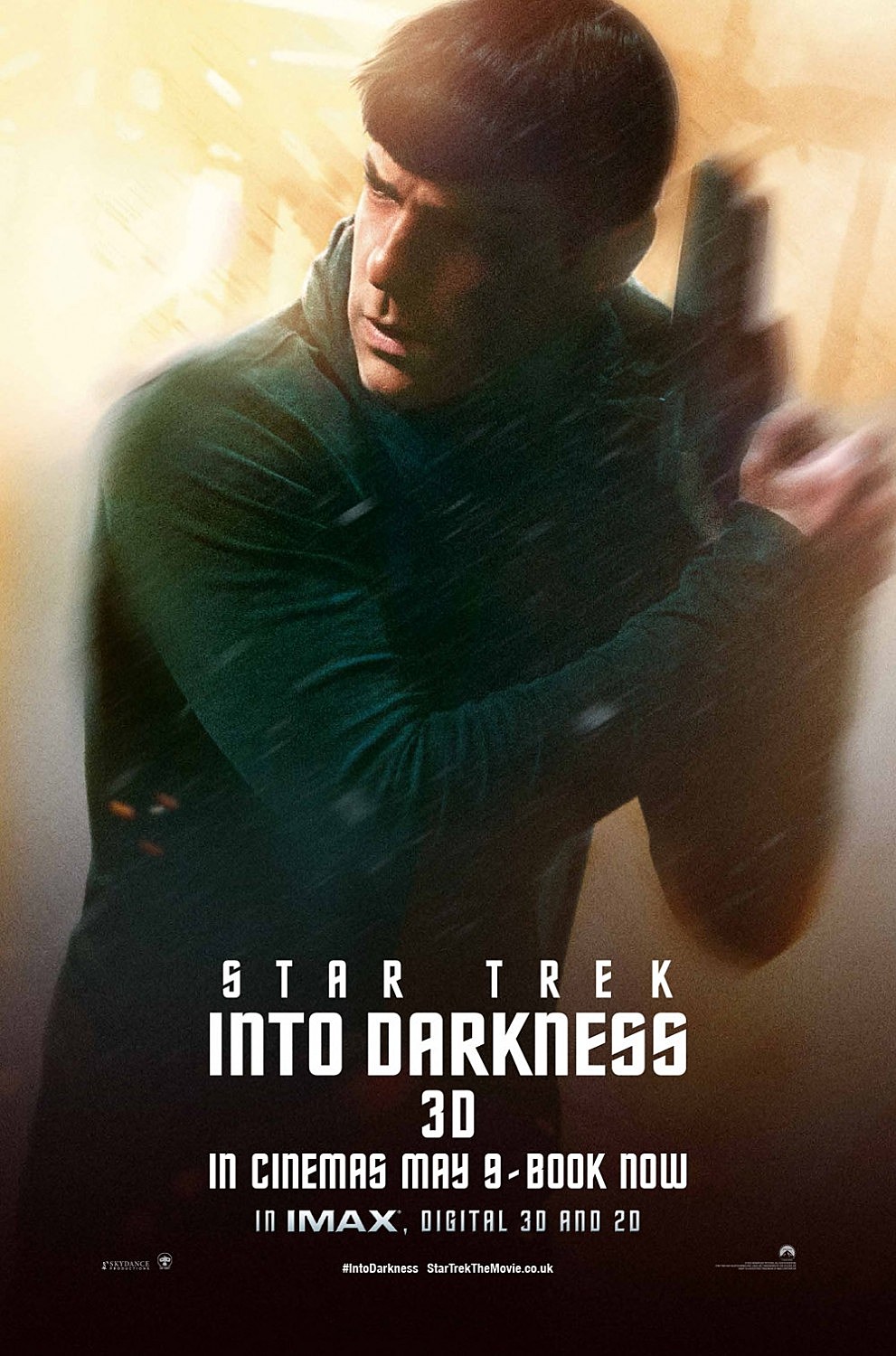 Star Trek Into Darkness Poster Zachary Quinto Star Trek Into Darkness Poster