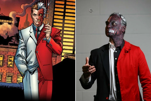 Two Face cosplay Two Face cosplay