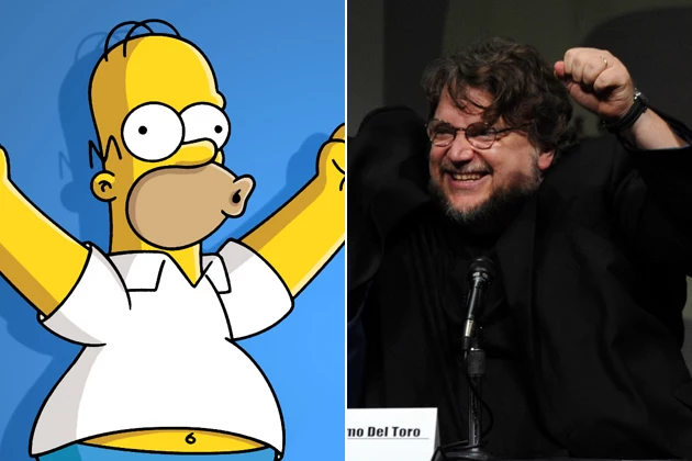 Comic-Con 2013 The Simpsons Guillermo del Toro Comic-Con 2013 The Simpsons Guillermo del Toro