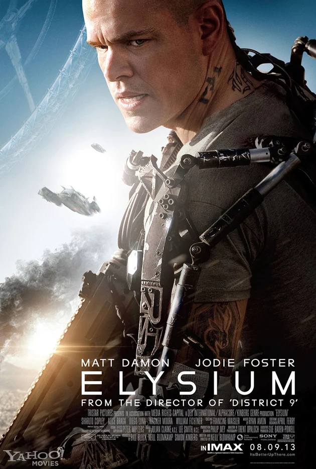 Elysium IMAX Poster Elysium IMAX Poster