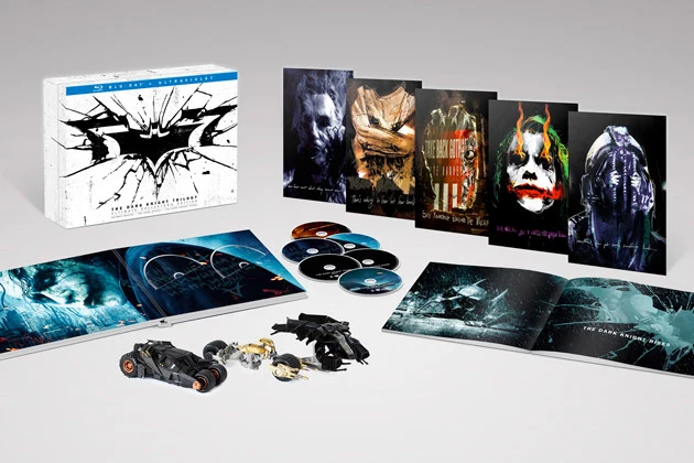 The Dark Kngiht Rises Blu ray box set The Dark Kngiht Rises Blu ray box set