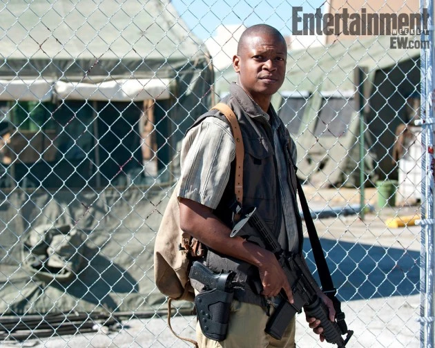 The Walking Dead Season 4 Lawrence Gilliard Jr Bob Stookey The Walking Dead Season 4 Lawrence Gilliard Jr Bob Stookey