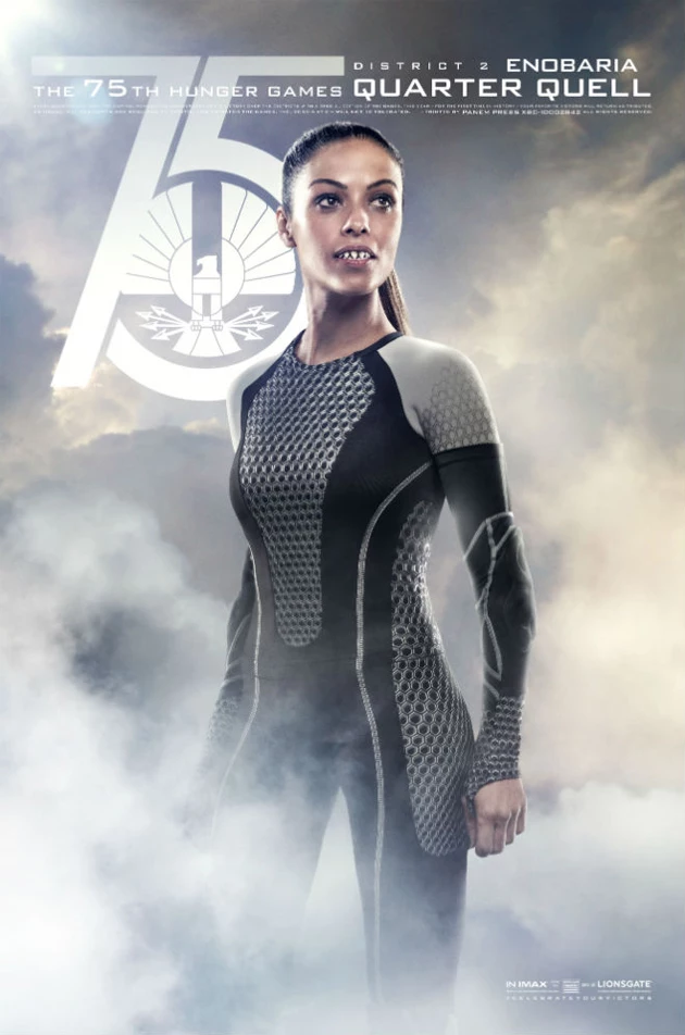 Catching Fire Poster Enobaria Catching Fire Poster Enobaria
