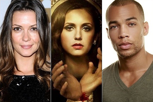 The Vampire Diaries Season 5 Olga Fonda Kendrick Sampson The Vampire Diaries Season 5 Olga Fonda Kendrick Sampson