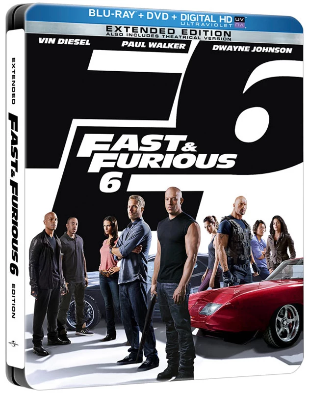 Fast and Furious 6 Blu-ray Steel Book