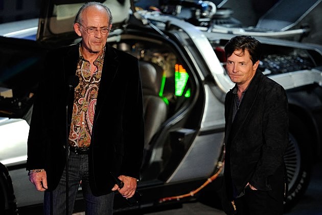 The Michael J Fox Show Christopher Lloyd Back to the Future The Michael J Fox Show Christopher Lloyd Back to the Future