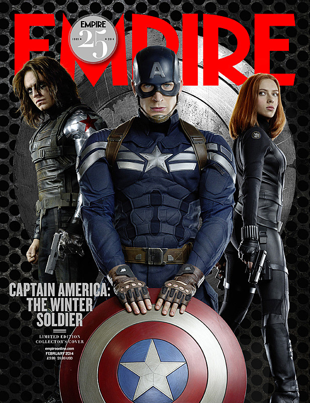 Captain America 2 Empire Cover Captain America 2 Empire Cover