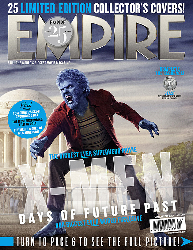 X-Men Days of Future Past Empire Cover Beast X-Men Days of Future Past Empire Cover Beast