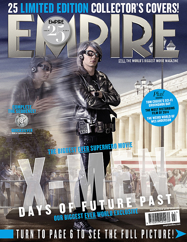 X-Men Days of Future Past Quicksilver Evan Peters Cover X-Men Days of Future Past Quicksilver Evan Peters Cover