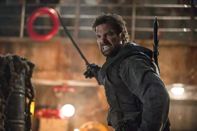 Arrow The Promise Preview Photos Deathstroke Arrow The Promise Preview Photos Deathstroke