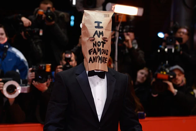 Shia LaBeouf Paper Bag Nymphomaniac Shia LaBeouf Paper Bag Nymphomaniac