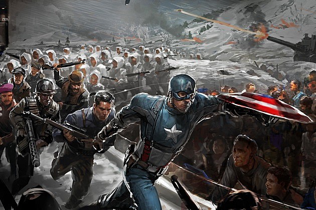 Captain America Concept Art Preview Captain America Concept Art Preview