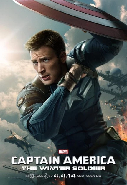 Captain America The Winter Soldier Poster Captain America The Winter Soldier Poster