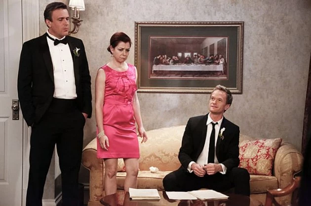 How I Met Your Mother Barney Robin Wedding Photos How I Met Your Mother Barney Robin Wedding Photos