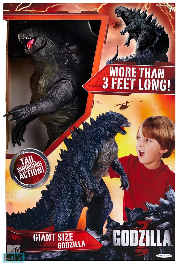 Godzilla Toy Giant Size Box Godzilla Toy Giant Size Box