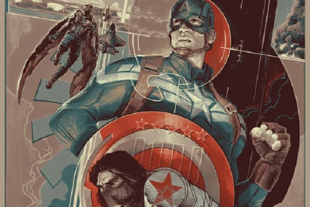 Captain America: The Winter Soldier Mondo Poster Captain America: The Winter Soldier Mondo Poster