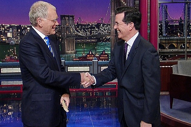 David Letterman Retirement Stephen Colbert Late Show Replacement David Letterman Retirement Stephen Colbert Late Show Replacement