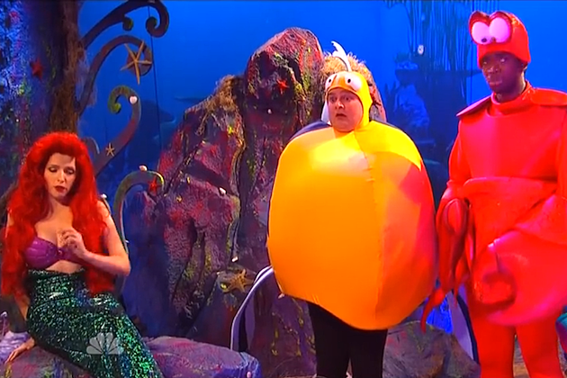 SNL Little Mermaid SNL Little Mermaid