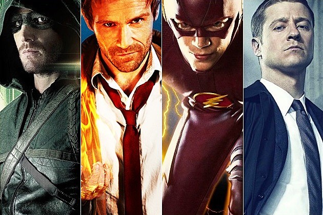 Comic Con 2014 Arrow Gotham Flash Constantine Saturday DC Comic Con 2014 Arrow Gotham Flash Constantine Saturday DC