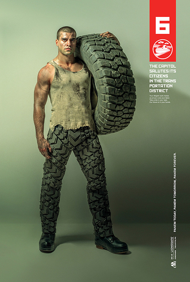 The Hunger Games Mockingjay Posters District 6 The Hunger Games Mockingjay Posters District