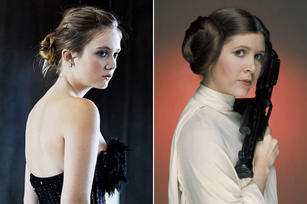 Star Wars Episode 7 Billie Lourd Carrie Fisher Star Wars Episode 7 Billie Lourd Carrie Fisher