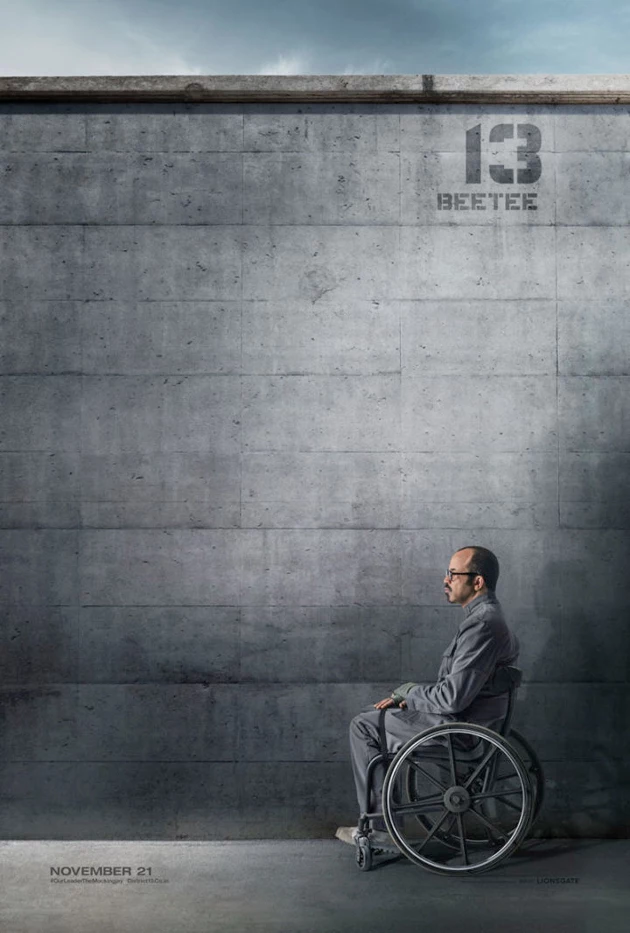 The Hunger Games Mockingjay Poster Beetee The Hunger Games Mockingjay Poster