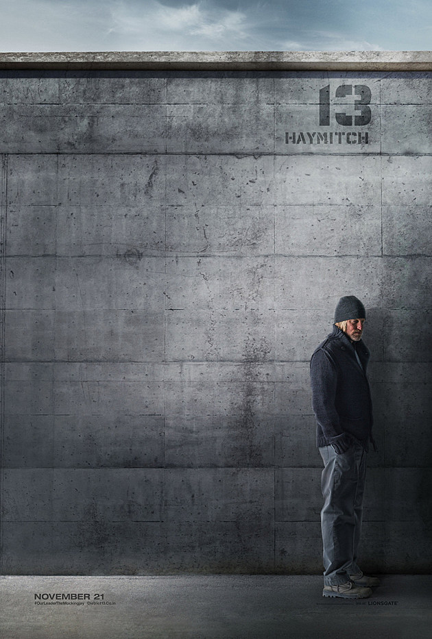 The Hunger Games Mockingjay Poster Haymitch The Hunger Games Mockingjay Poster