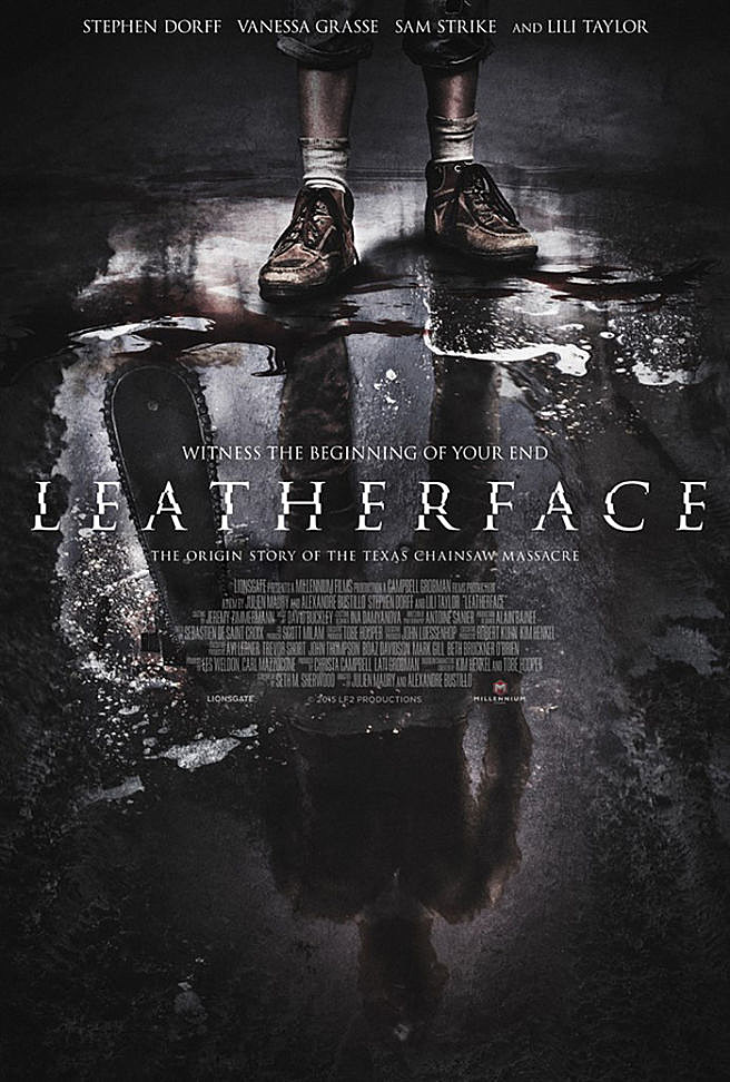 Image result for leatherface poster