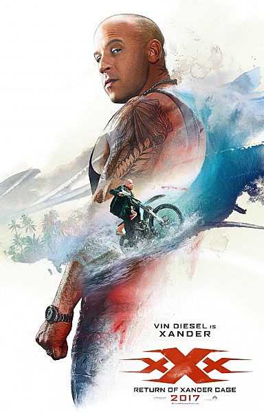Image result for XXX 3: THE RETURN OF XANDER CAGE poster