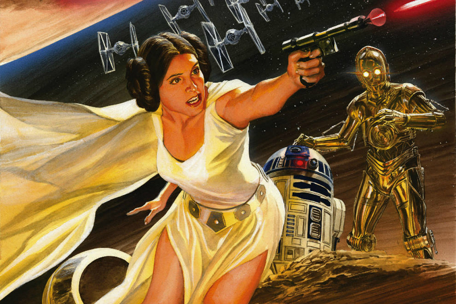 Star Wars Princess Leia Nail String Art - wide 4
