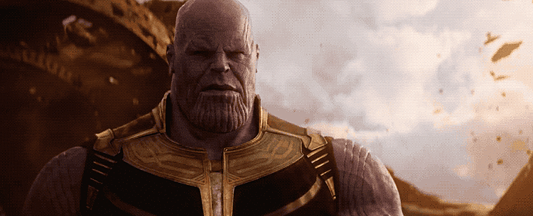 Image result for Thanos Avengers Infinity War GIF